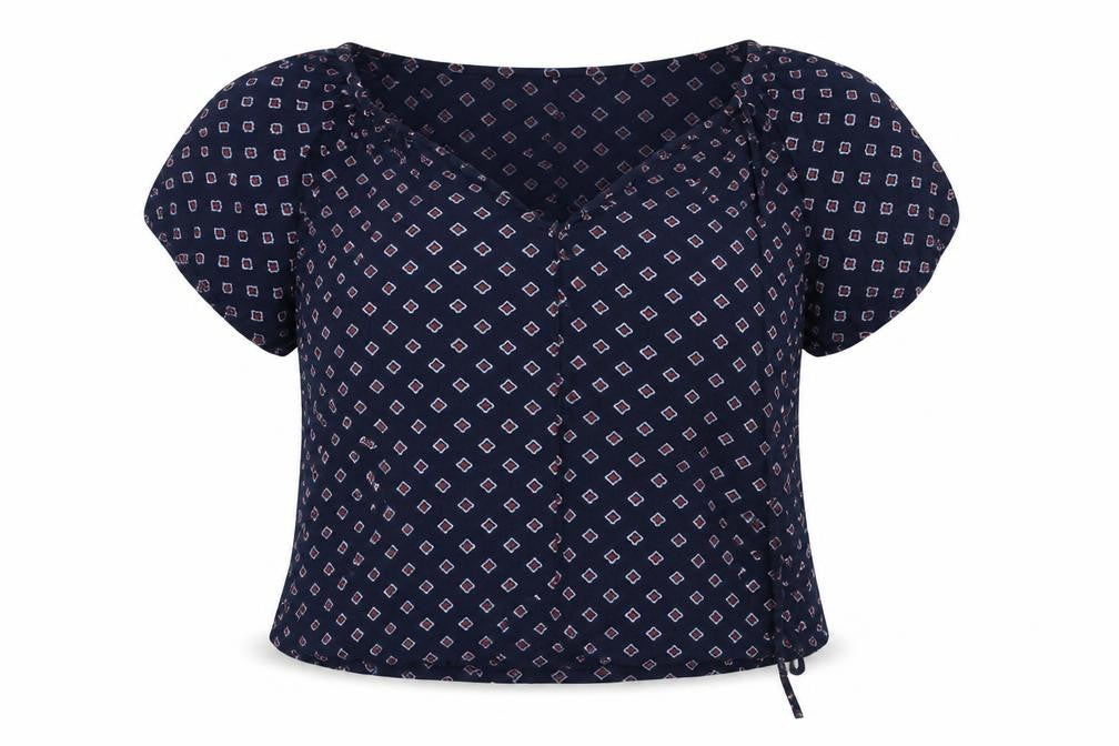 m&s Womens Blue   Basic Blouse Size 14