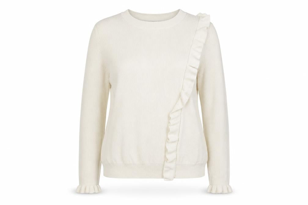 Marks and Spencer Womens Ivory   Pullover Jumper Size 18