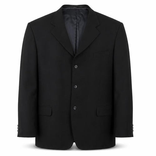 Prewron  Mens Black   Jacket Blazer Size 42