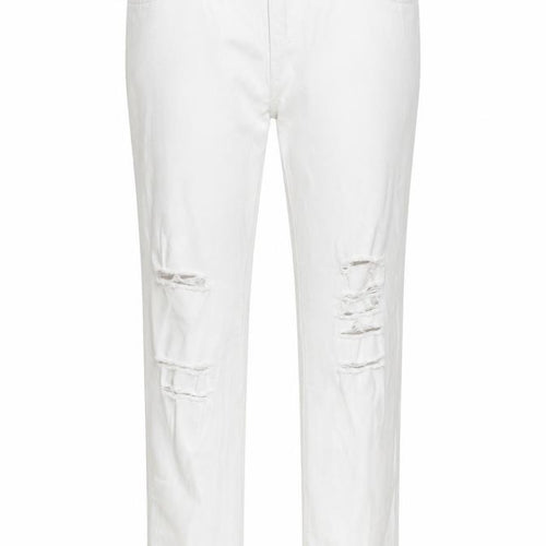 denim co Womens White   Straight Jeans Size 14 L26 in
