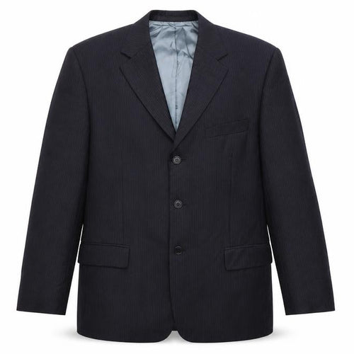 Marks and Spencer Mens Blue Striped  Jacket Blazer Size 40