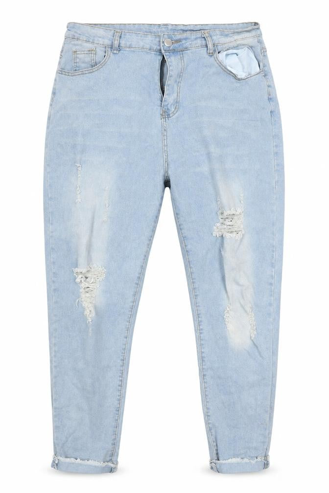 SheIn Womens Blue   Tapered Jeans Size XL L26 in