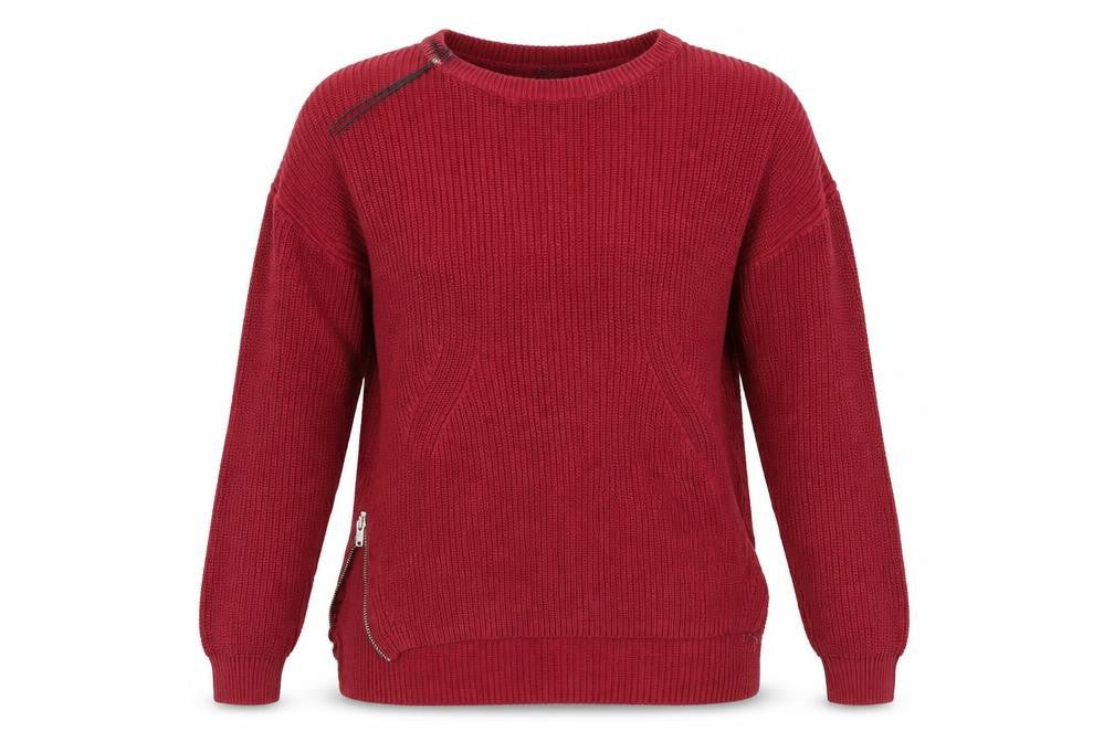 H&M Womens Red   Pullover Jumper Size S