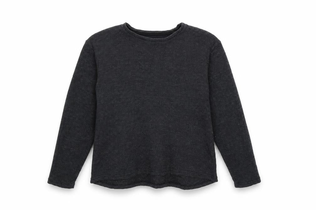 Front view of Primark men’s grey jumper, size XS