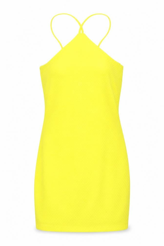 Miss Selfridge Womens Yellow   Bodycon  Size 10