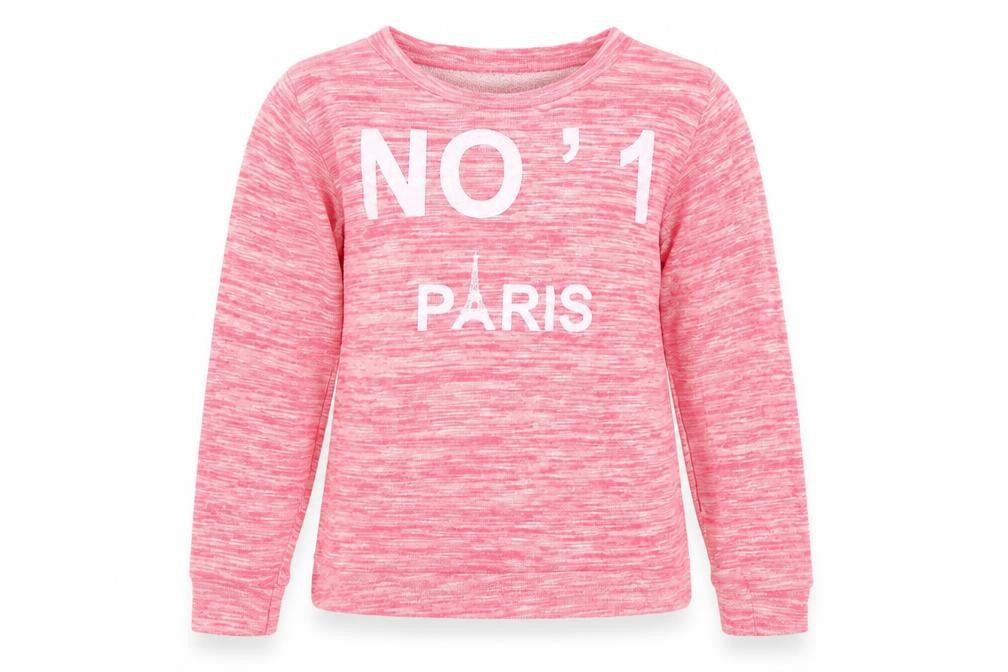 Funky Fit Womens Pink   Pullover Sweatshirt Size S