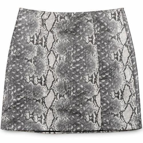 New Look Womens Multicoloured Animal Print  A-Line Skirt Size 8