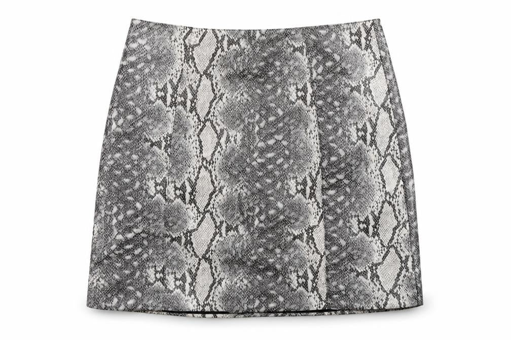 New Look Womens Multicoloured Animal Print  A-Line Skirt Size 8