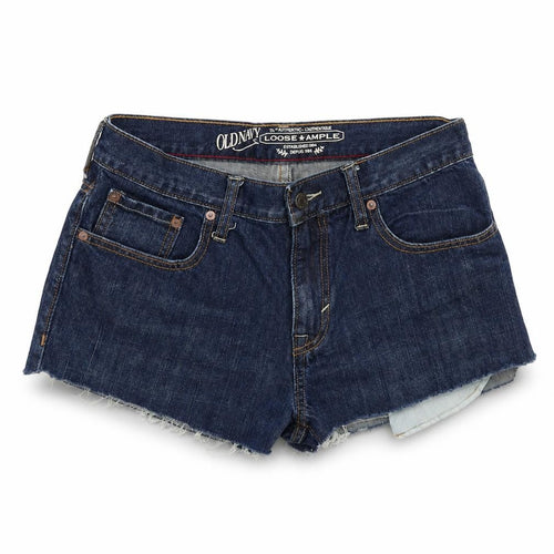 Old Navy Womens Blue  Denim Cut-Off Shorts Size 12