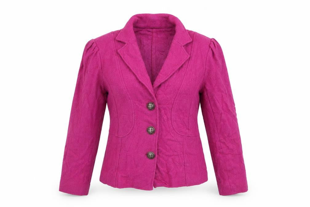 Fiorella Womens Purple   Jacket Blazer Size 10