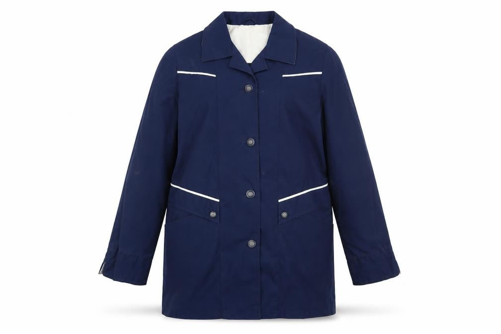 Preworn Womens Blue   Jacket Coat Size M