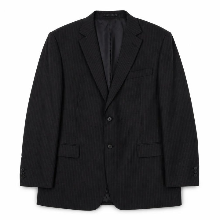 Brook Taverner Mens Grey Jacket Suit Jacket Size XL