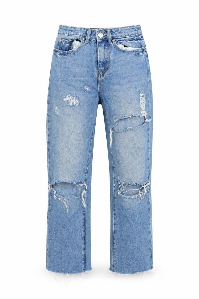 denim&co Womens Blue   Straight Jeans Size 4 L26 in