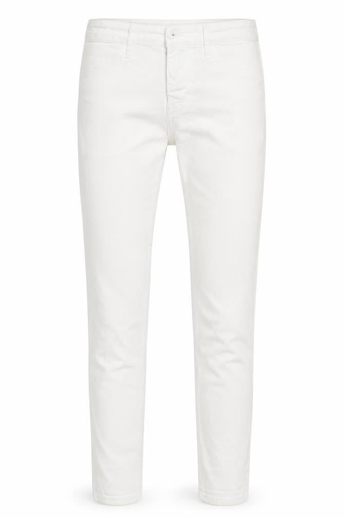 H&M Womens White Skinny Jeans Size 6 L28 in
