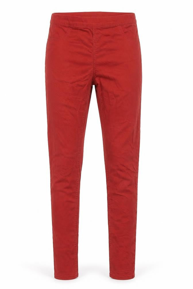 H&M Womens Red Mom Jeans Size 8 L29 in