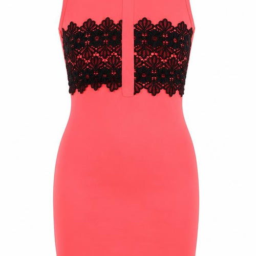 Indulgence London Womens Pink   Bodycon  Size S