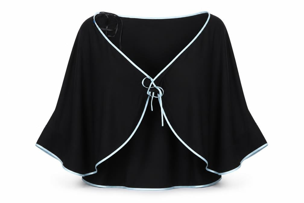 one Womens Black   Kimono Coatigan Size 20