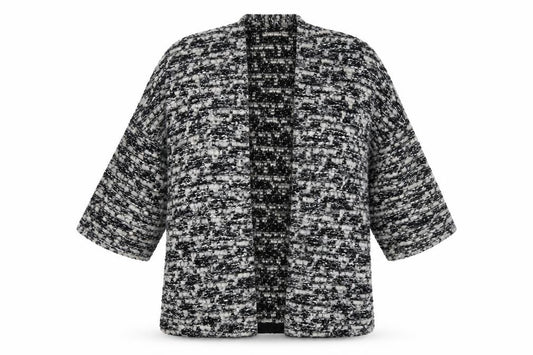 Front view of H&M women’s green jacket coat, size M