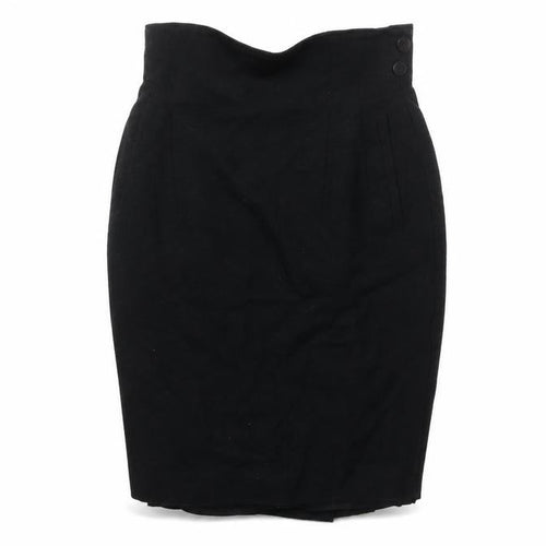 SENSE Womens Black   Straight & Pencil Skirt Size 26 in