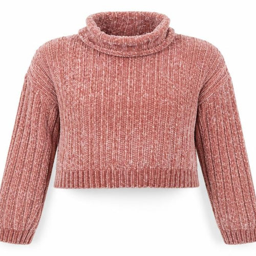 New Look Womens Pink  Knit Pullover Jumper Size S