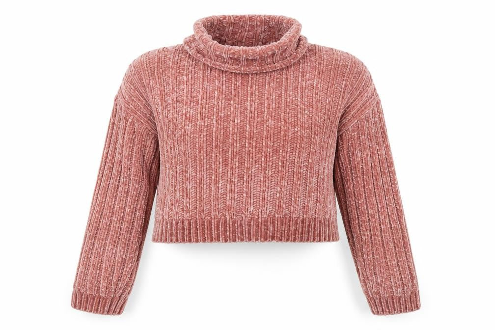 New Look Womens Pink  Knit Pullover Jumper Size S