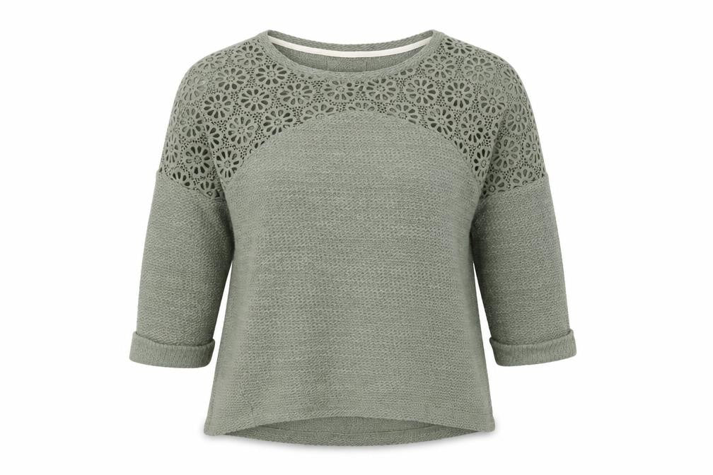 Made for me  Womens Green  Knit Pullover Jumper Size 16