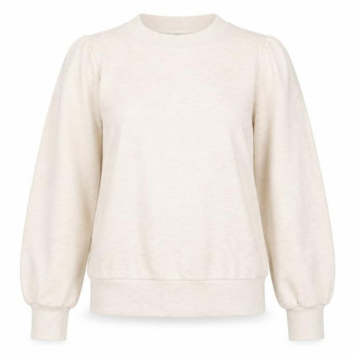 Dorothy Perkins Womens Beige  Jersey Pullover Sweatshirt Size 8