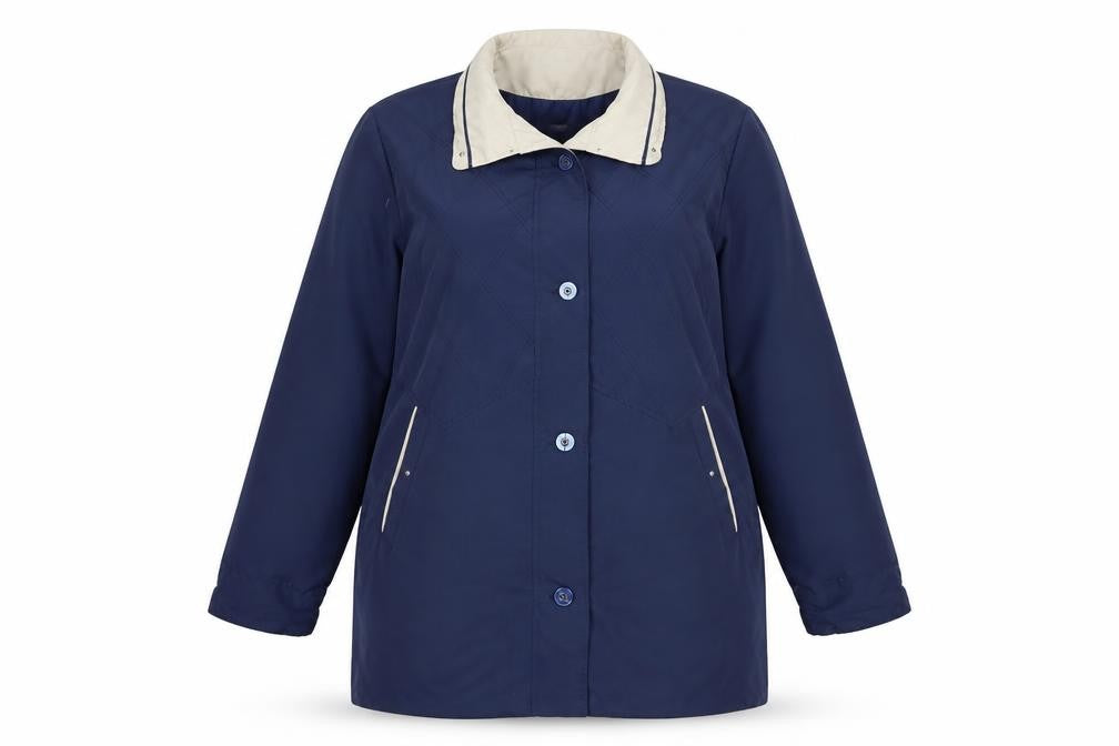 Gabrielle Vicenza Womens Blue   Overcoat Coat Size 16