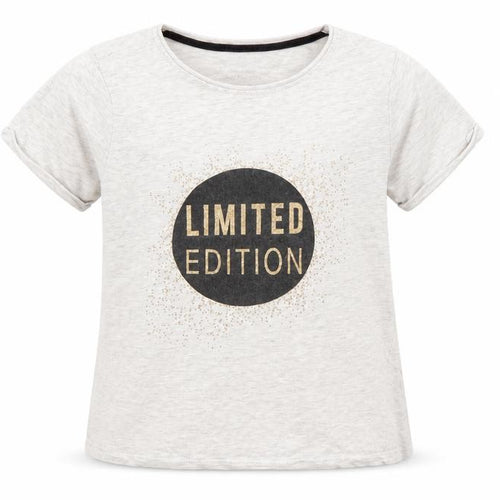 prim Girls Grey   Basic T-Shirt Size 10 Years