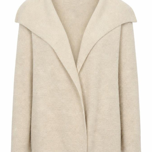 Dunes Womens Beige   Cardigan Jumper Size L