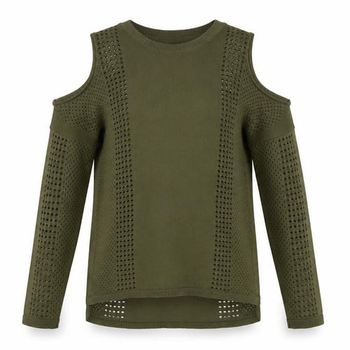 Topshop Womens Green   Pullover Jumper Size 10