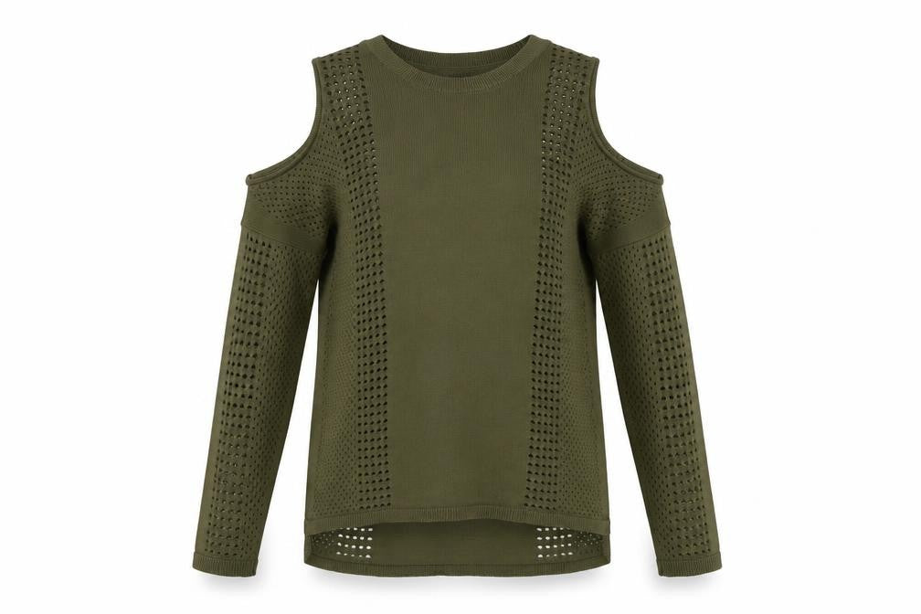 Topshop Womens Green   Pullover Jumper Size 10