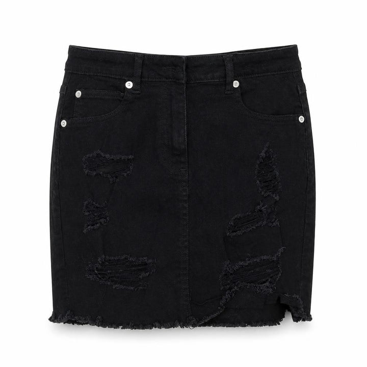 New Look Womens Black Mini Skirt Size 10