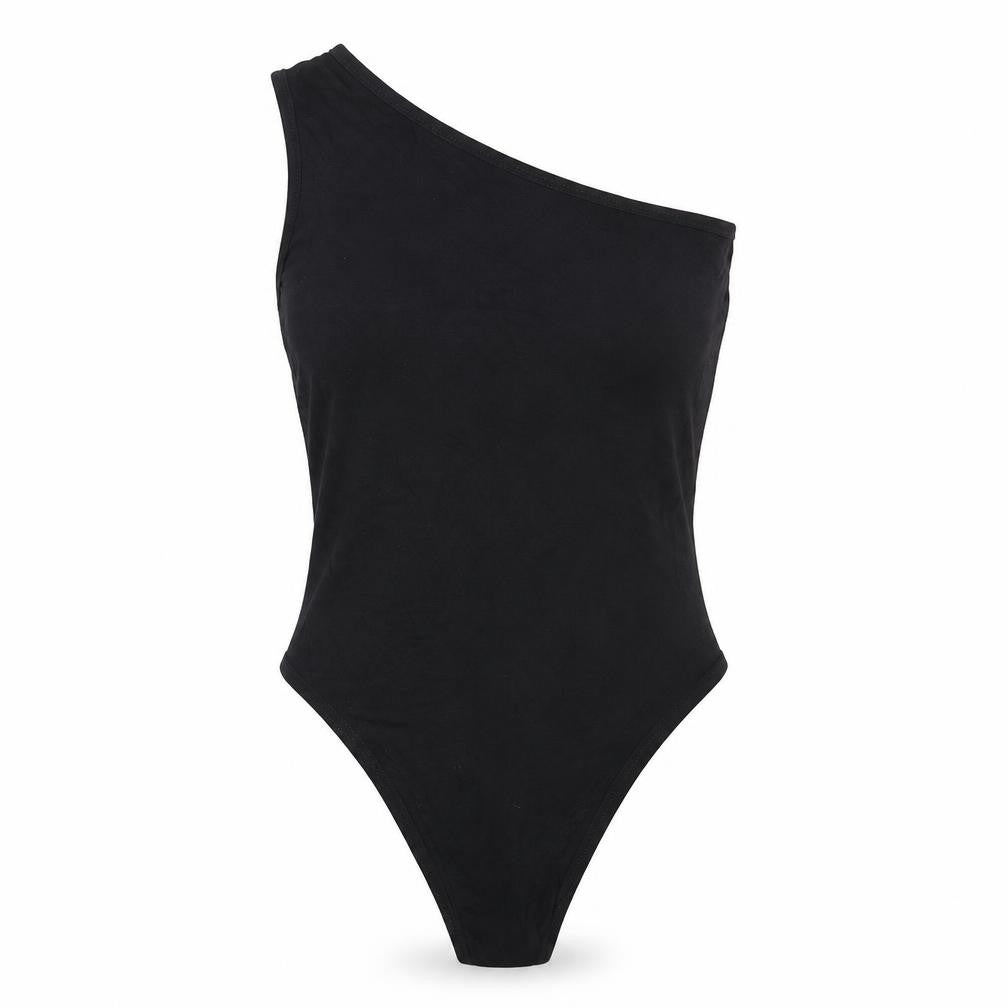 Boohoo Womens Black   Bodysuit One-Piece Size 8
