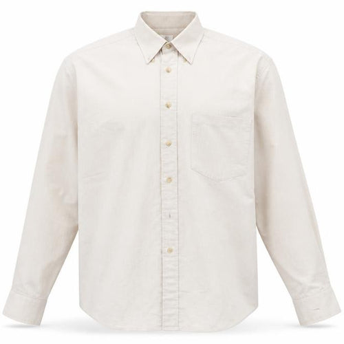Burtons Mens Beige    Button-Up Size 16