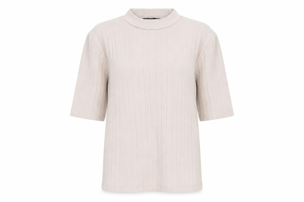 MNG Womens Pink   Basic T-Shirt Size S