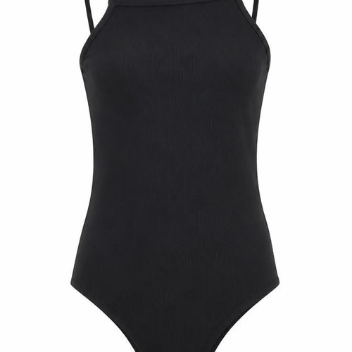 Preworn Womens Black   Bodysuit One-Piece Size 8