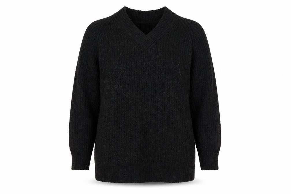 Front view of Primark women’s black jumper, size M
