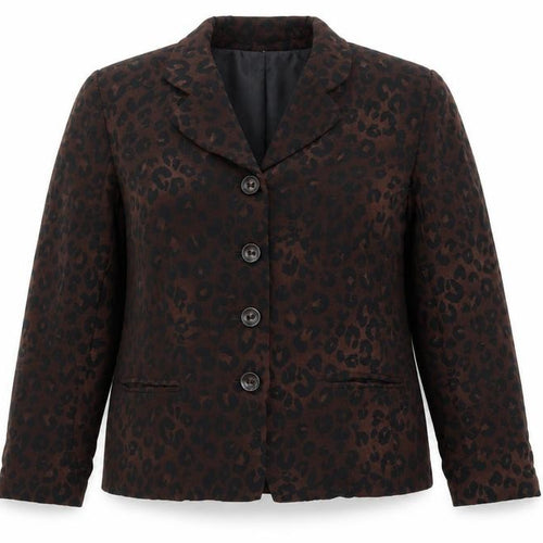 Kasper Womens Brown   Jacket Coat Size 8