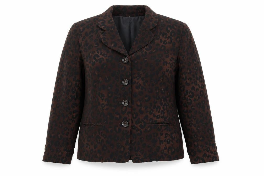 Kasper Womens Brown   Jacket Coat Size 8