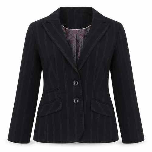 Oscar B Womens Black   Jacket Coat Size 10