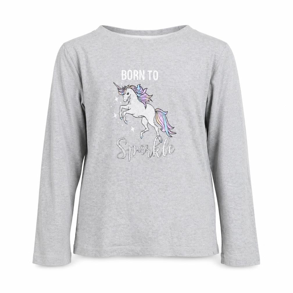 keanu Girls Grey   Basic T-Shirt Size 11-12 Years