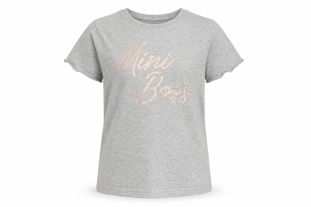 mini boss Girls Grey   Basic Polo Size 10 Years