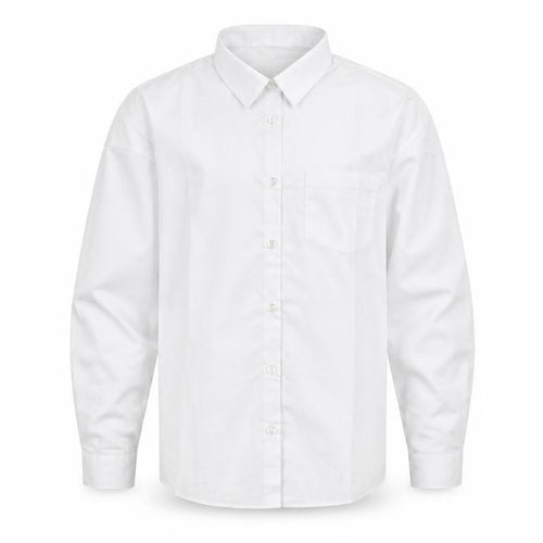 George Girls White   Basic Button-Up Size 15-16 Years