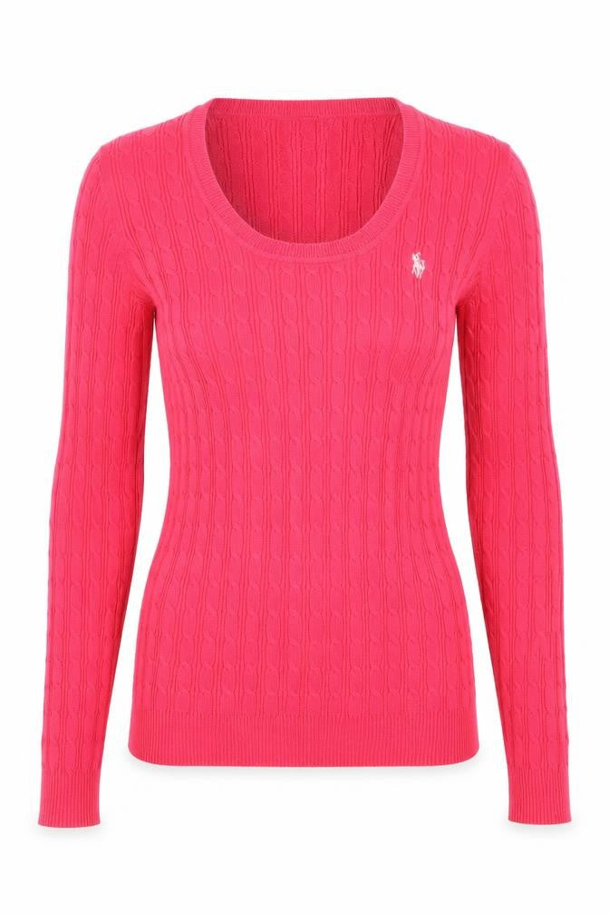 US Polo Association Womens Pink   Pullover Jumper Size S