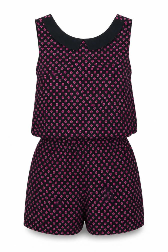 Henry Holland Womens Black   Playsuit One-Piece Size 8