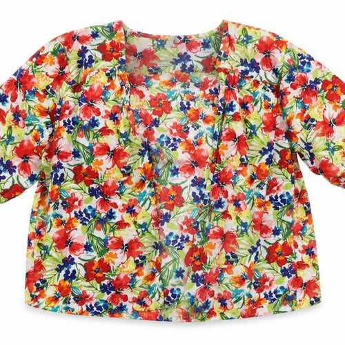 TU Girls Multicoloured Floral  Cardigan Jumper Size 7 Years