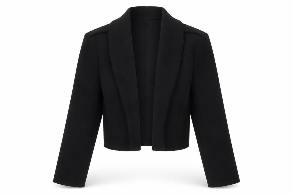 Boohoo Womens Black   3-in-1 Jacket Blazer Size 12