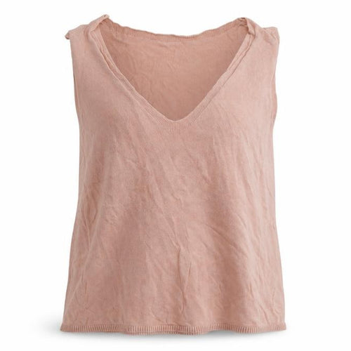 F&F Womens Pink  Knit Basic Tank Size 12