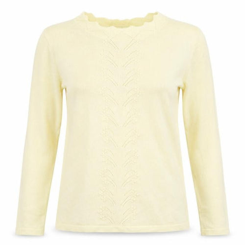 dorothy per Womens Yellow Striped Knit Pullover Jumper Size 8